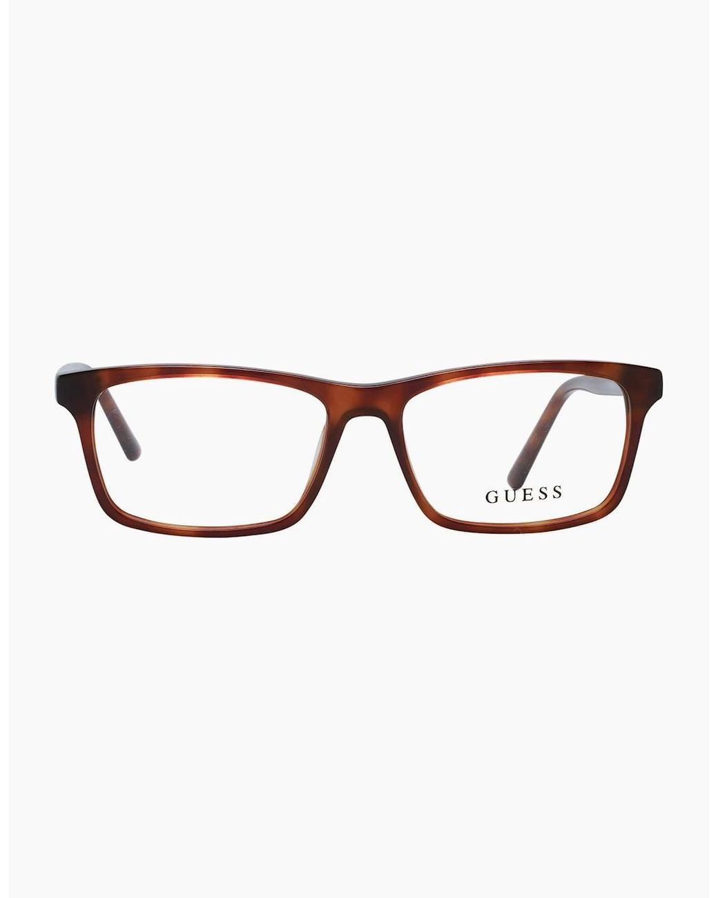 Guess Brown Optical Frame Gu8268 053 49 for men