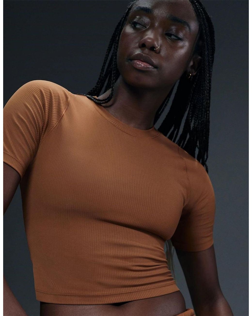 Nike Black Zenvy Rib Top