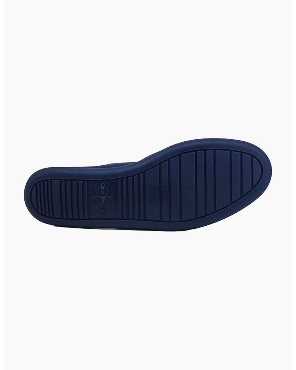 Calvin Klein Blue Slippers Flat Slip On Shoes