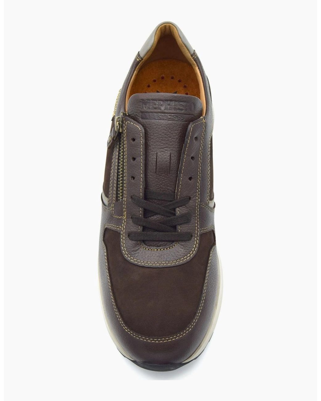 Mephisto Gray Dino Casual Shoe for men