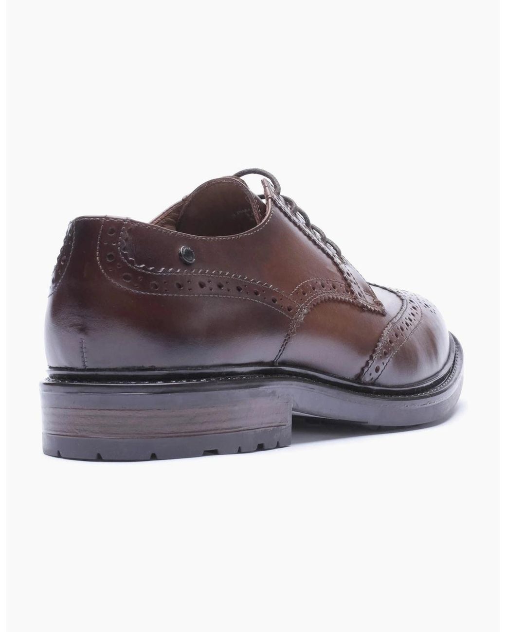 Base London Purple London Tanner Leather Brogues Shoes for men