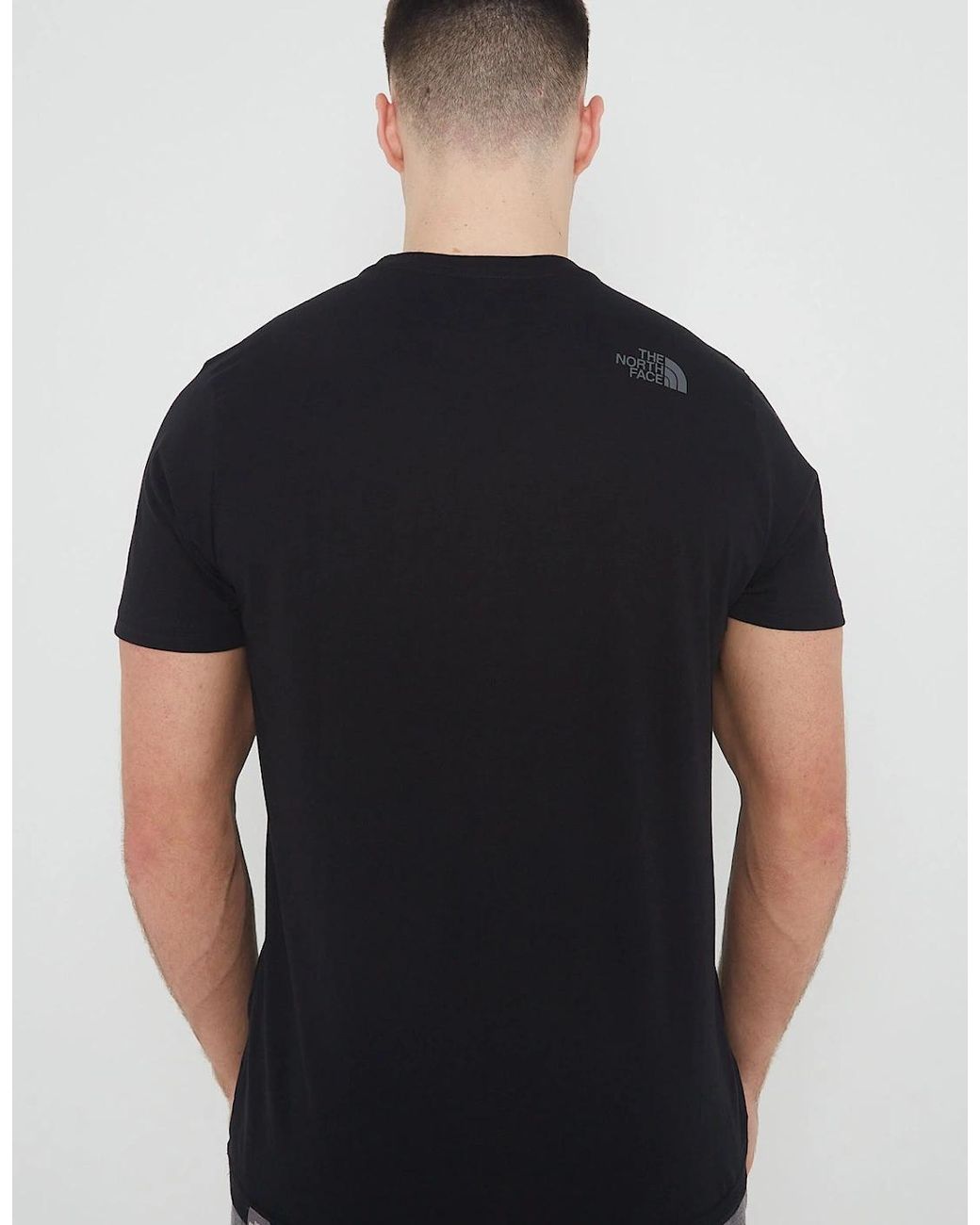 The North Face Black Easy Tee Short Sleeve T-Shirt for men