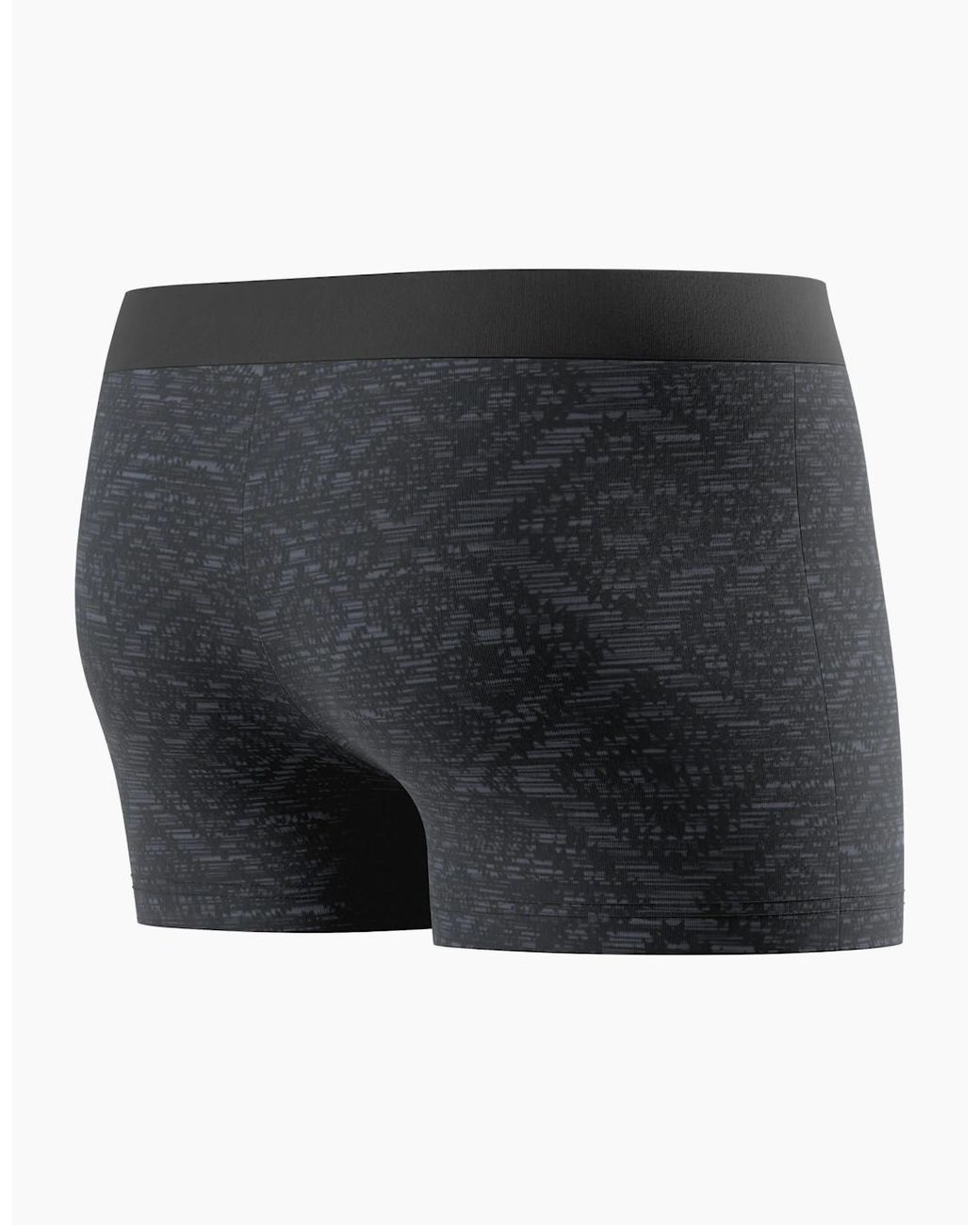 Speedo Black Valmilton Patterned Swim Shorts for men