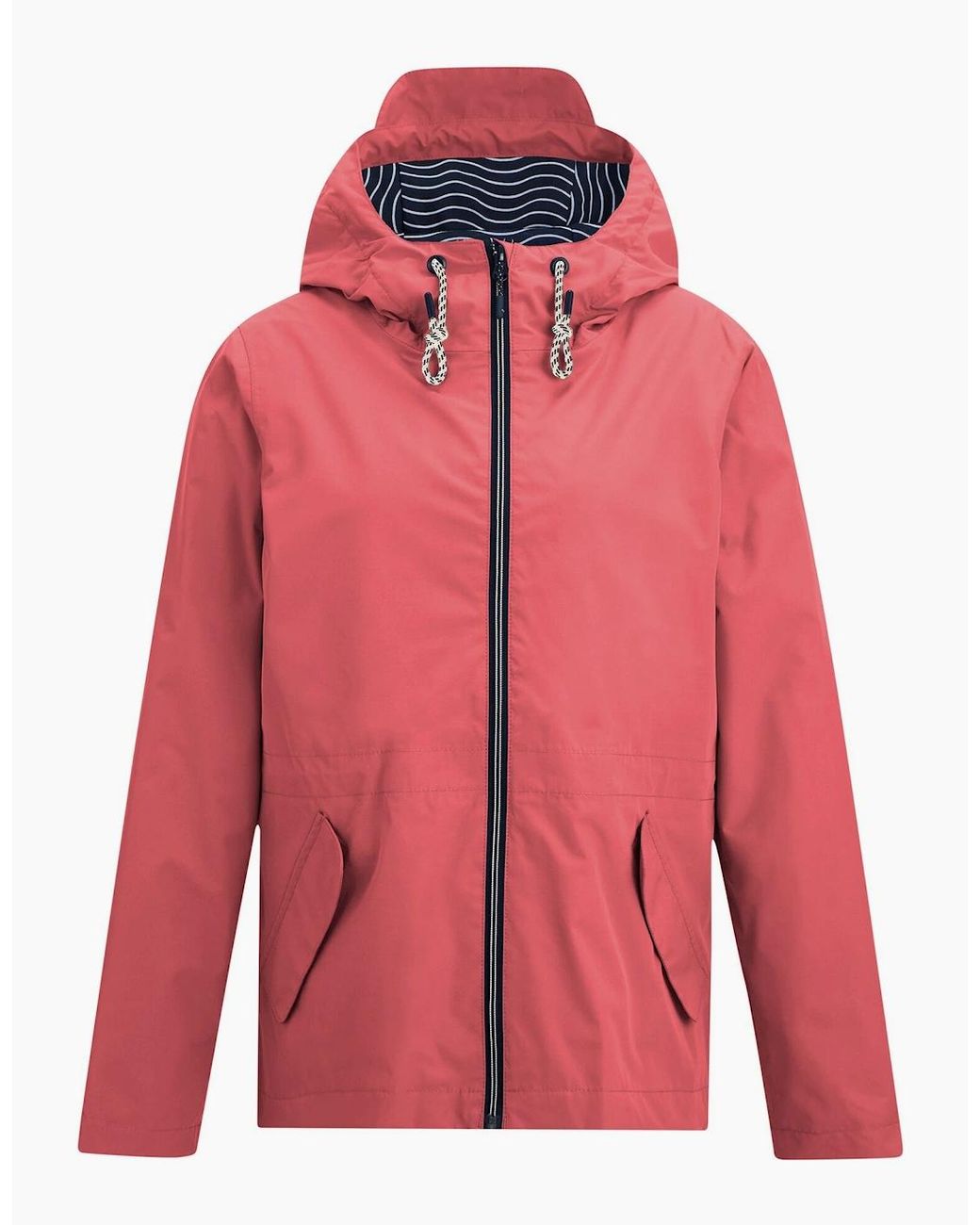 Regatta Red Ladies Bayletta Grid Distress Waterproof Jacket