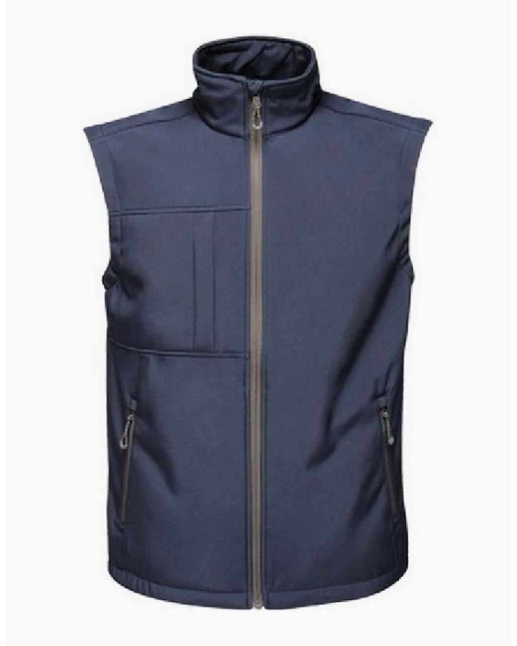 Regatta Blue Octagon Ii Printable Soft Shell Bodywarmer for men