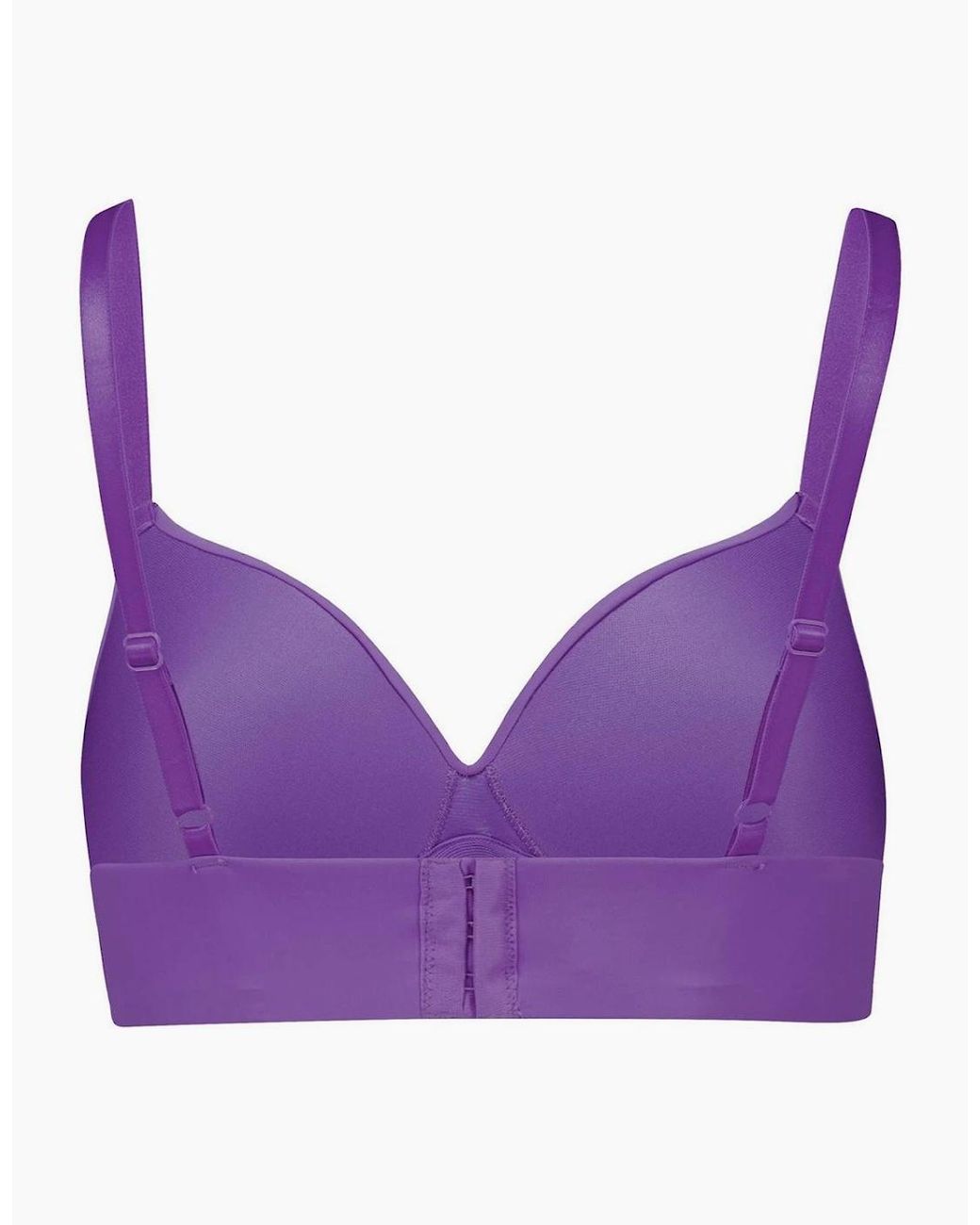 PUMA Purple Soft Lightly Lined Bralette