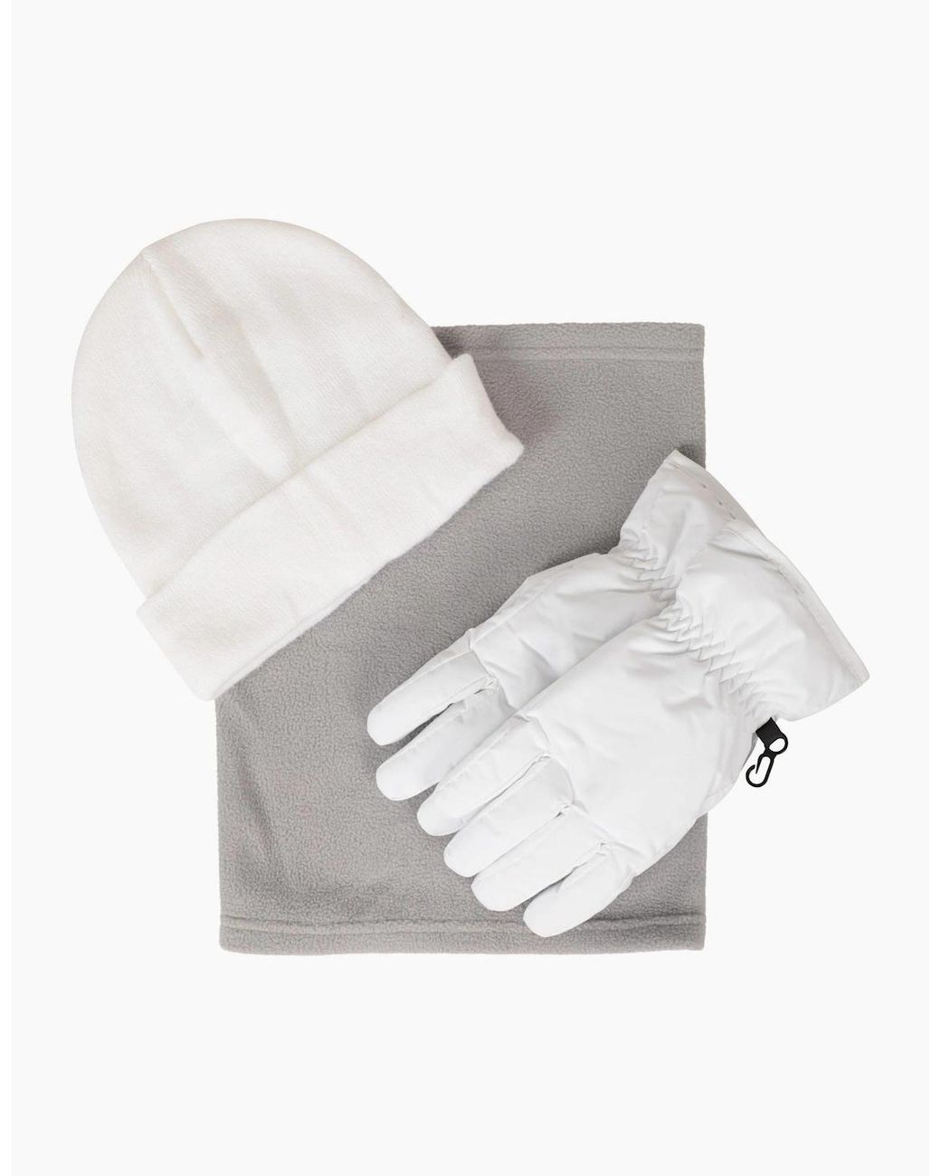 Mountain Warehouse Gray Ladies Snow Accessories Set