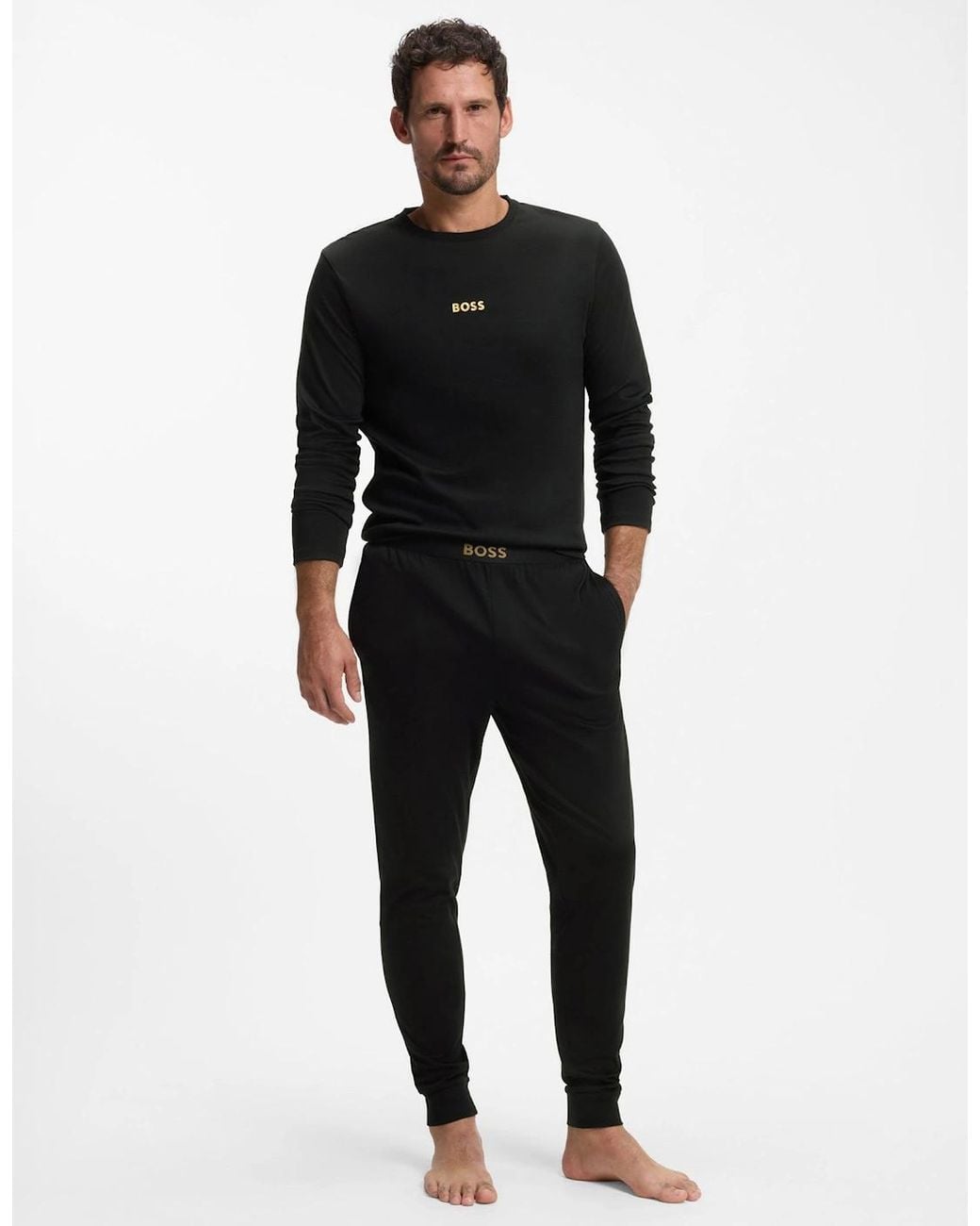 Boss Black Boss Xmas Long Pyjama Set for men