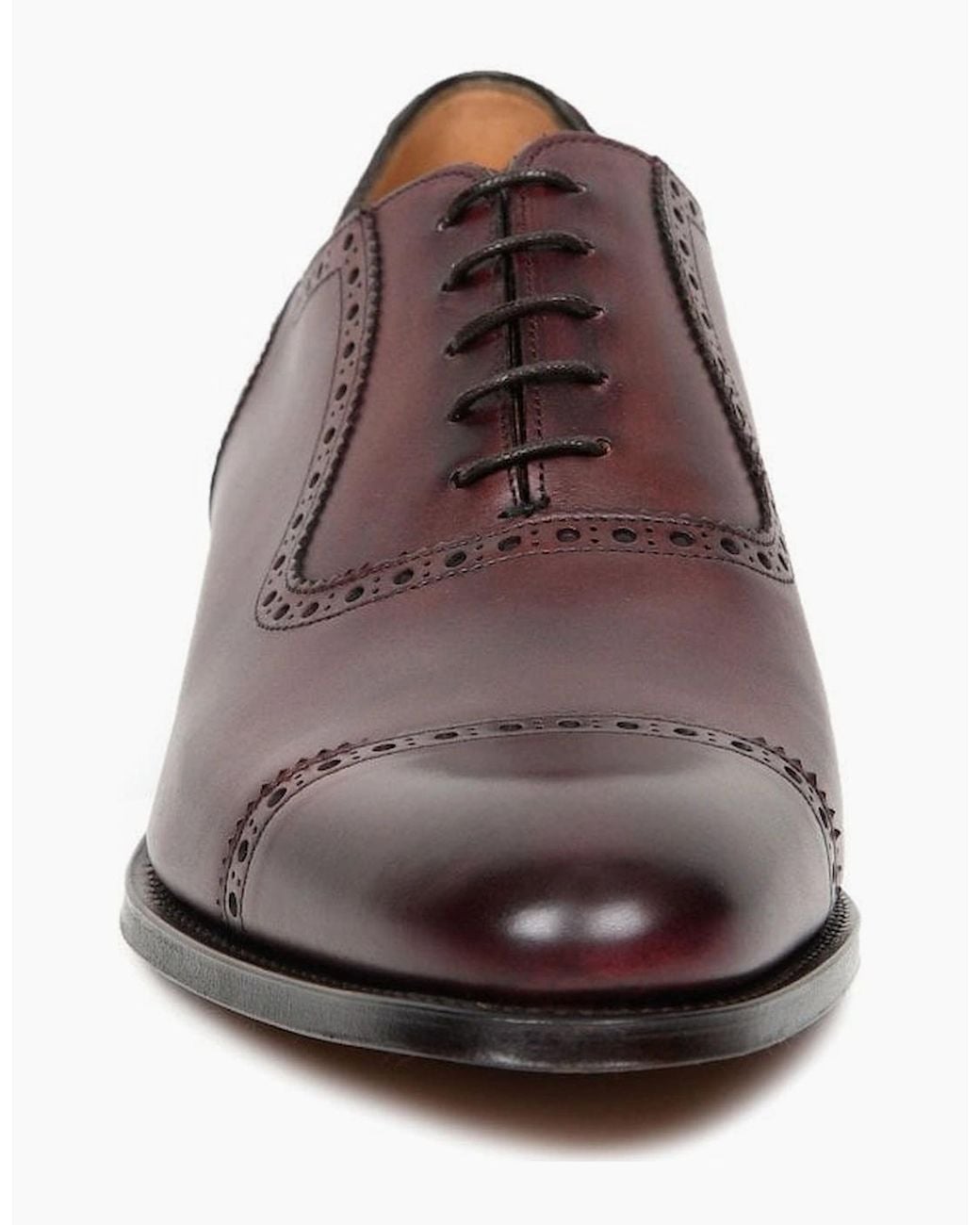 Cheaney Purple Fenchurch Oxford Shoes for men
