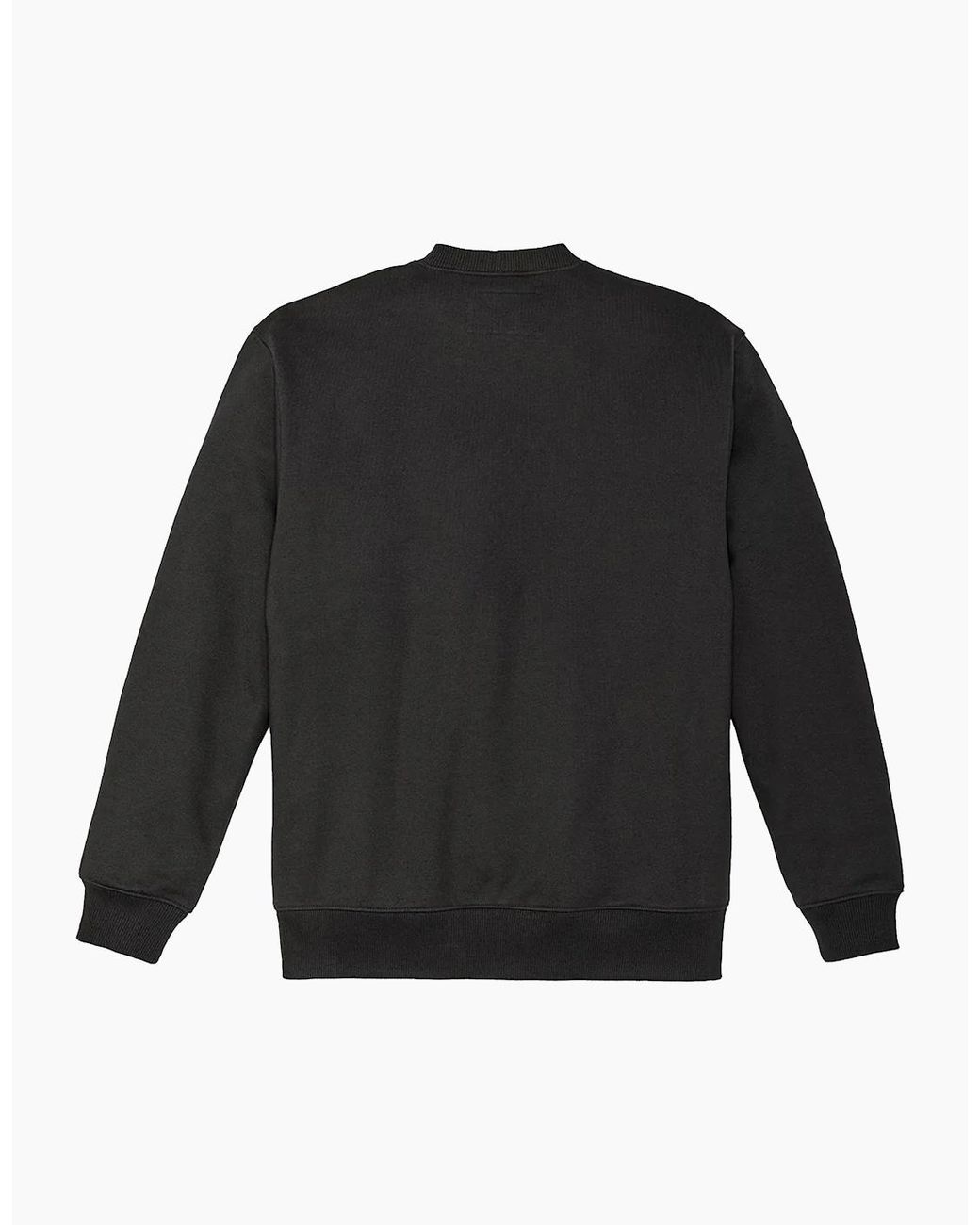Filson Black Prospector Crew Sweat for men