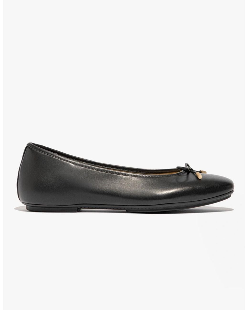 Fitflop Black Delicato Bow Ballet Flats