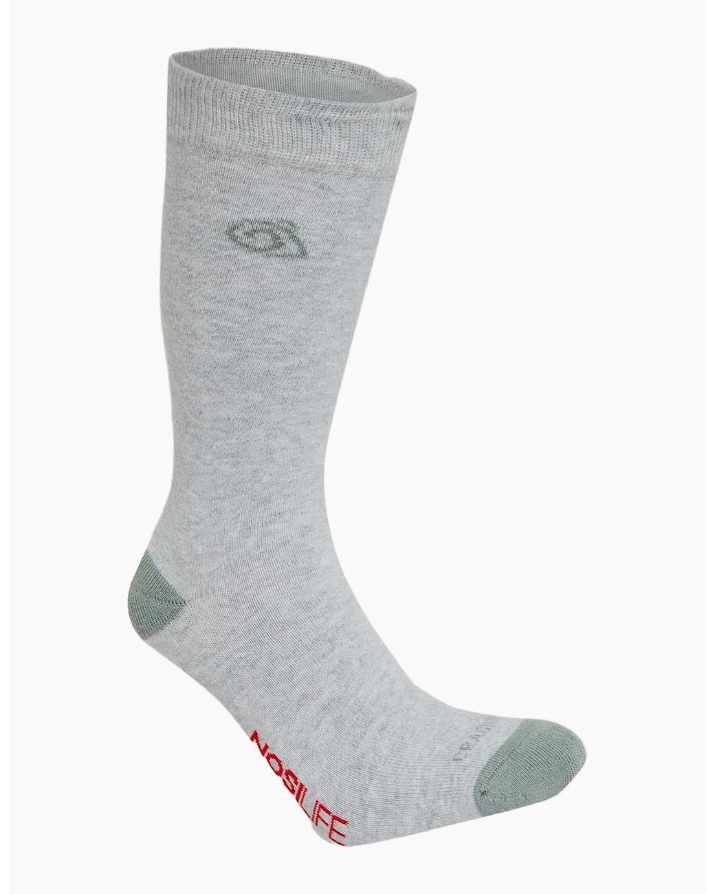 Craghoppers White Adult Insect Repellent Socks