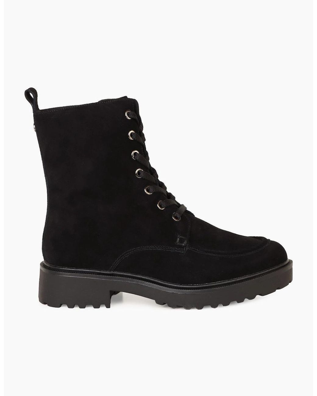 Caprice Black Ava Ankle Boots