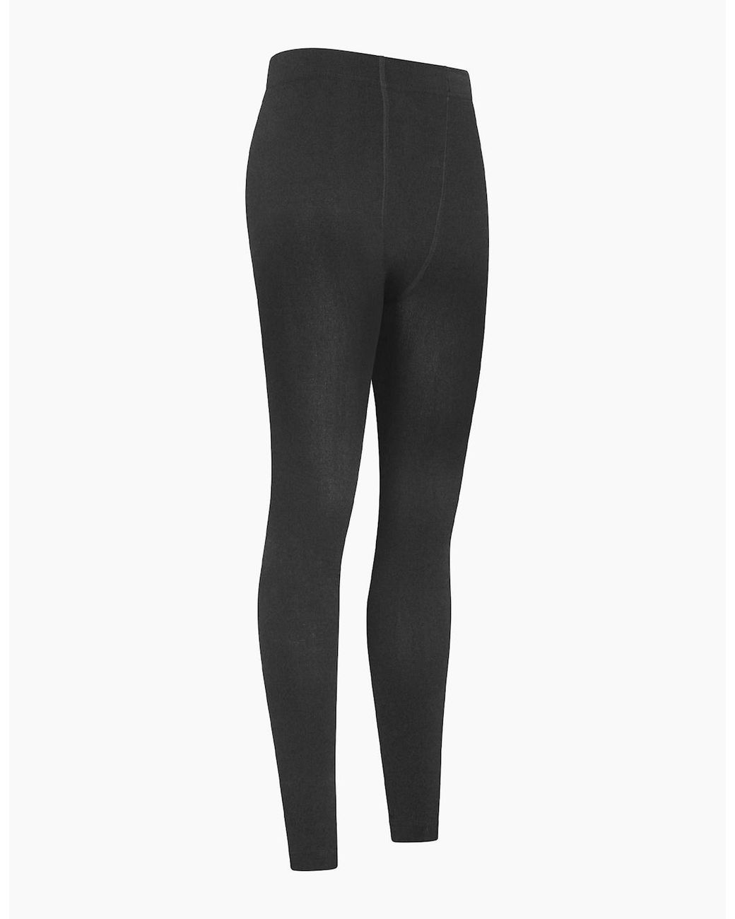 Mountain Warehouse Black Ladies Brushed Isotherm Thermal Leggings (Pack Of 2)