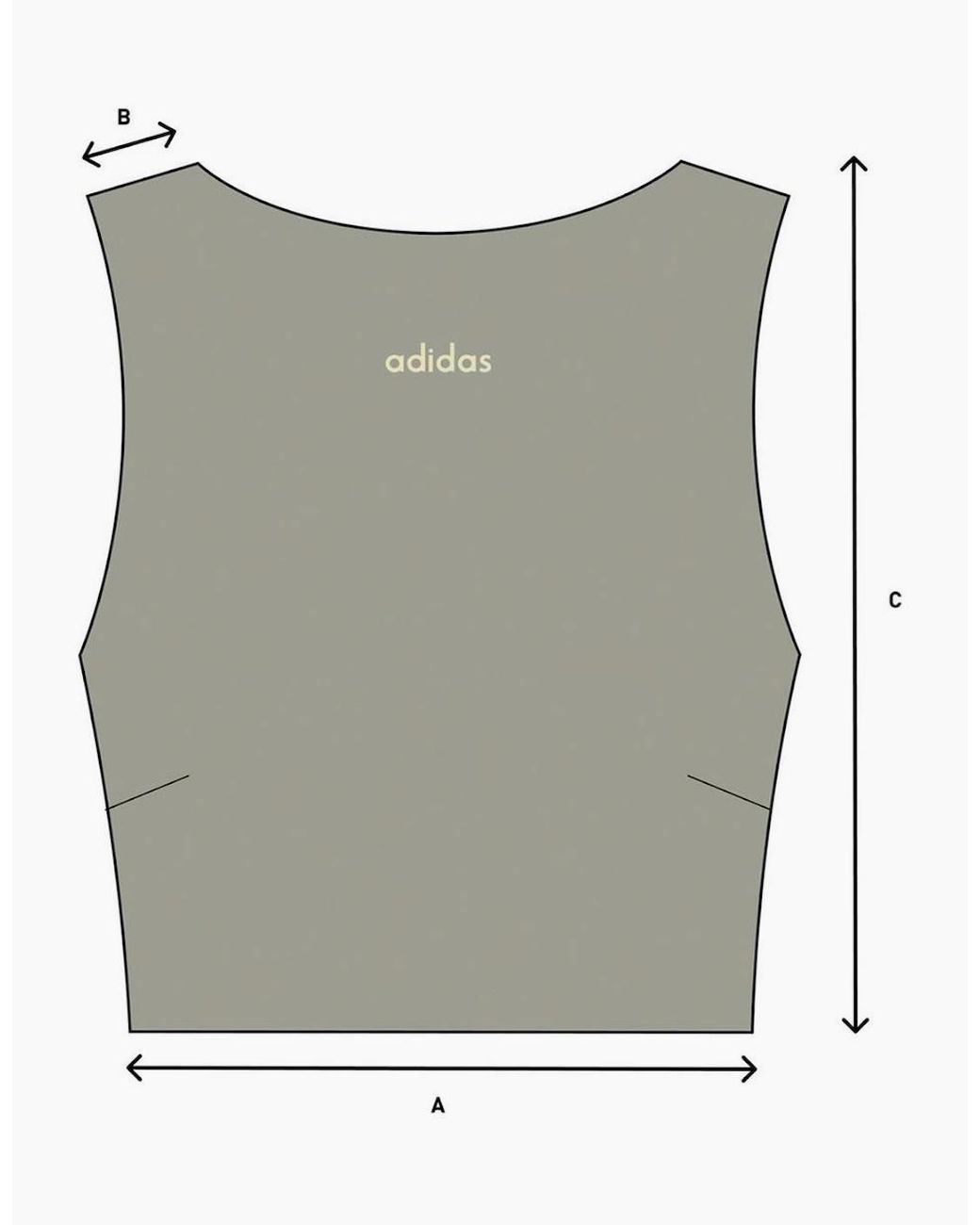 Adidas Gray Ath Tank Vest