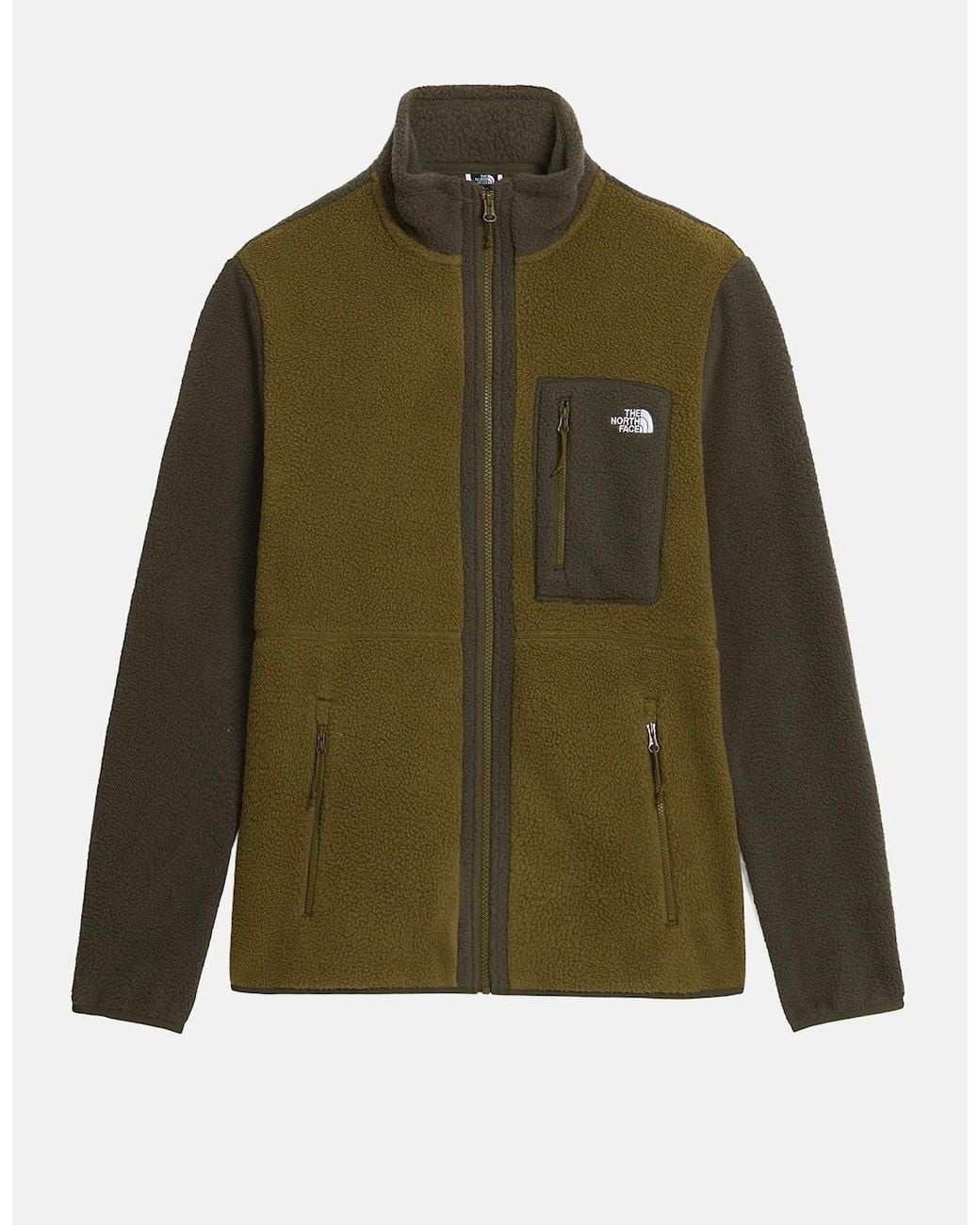 The North Face Green M Yumiori Full Zip Fleece for men