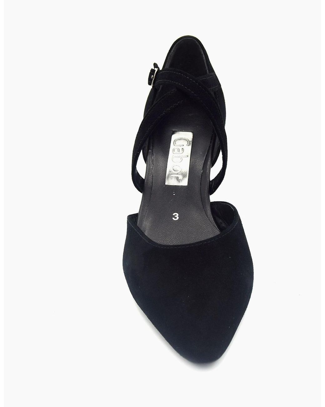 Gabor Black Callow Ladies Dress Shoe