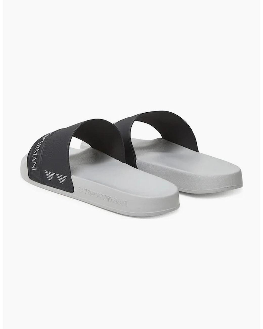 EA7 Black Scarpe Flip Flop Slide