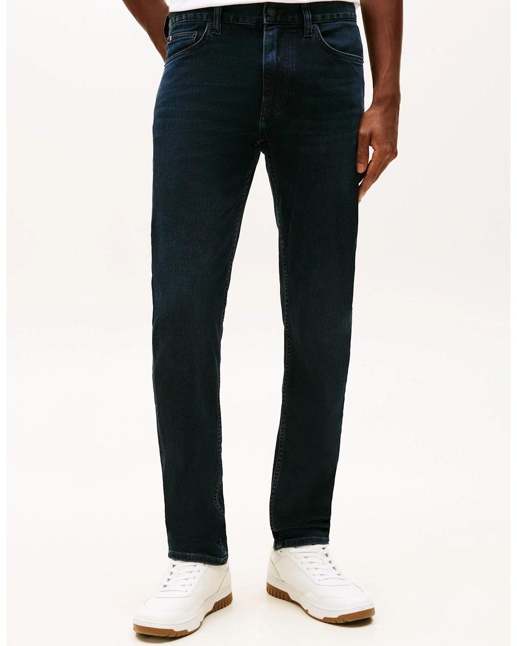 Tommy Hilfiger Black Core Denton Straight Leg Jeans for men