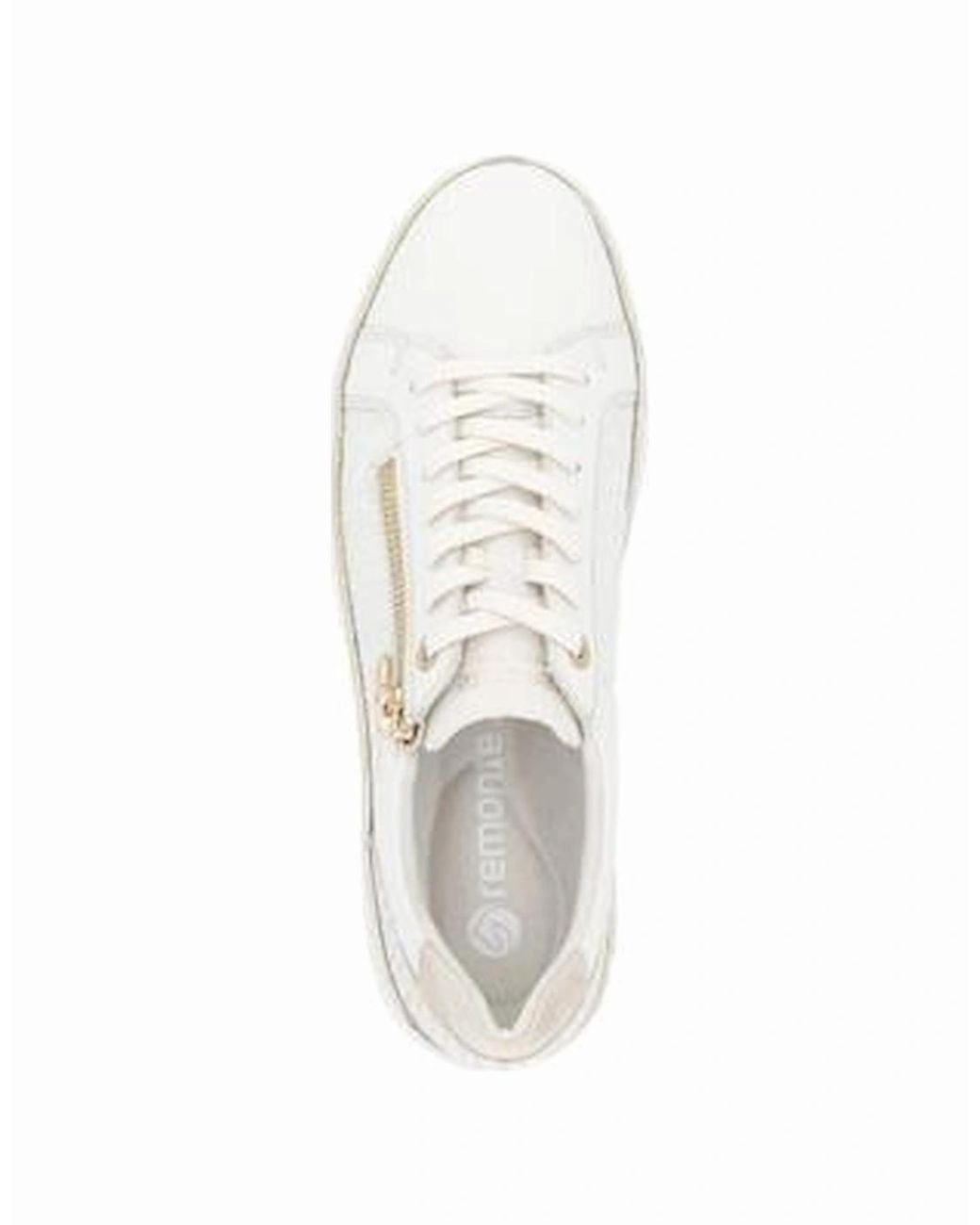 Remonte White Ladies Sneaker D2E00-80