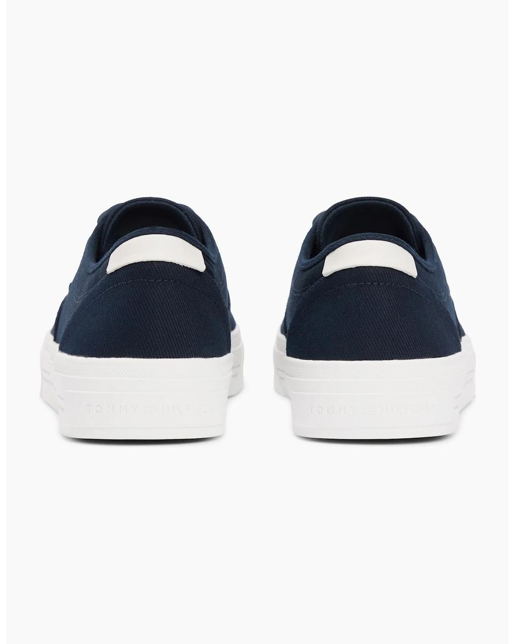 Tommy Hilfiger Blue Vulc Cup Casual Trainers Desert Sky for men