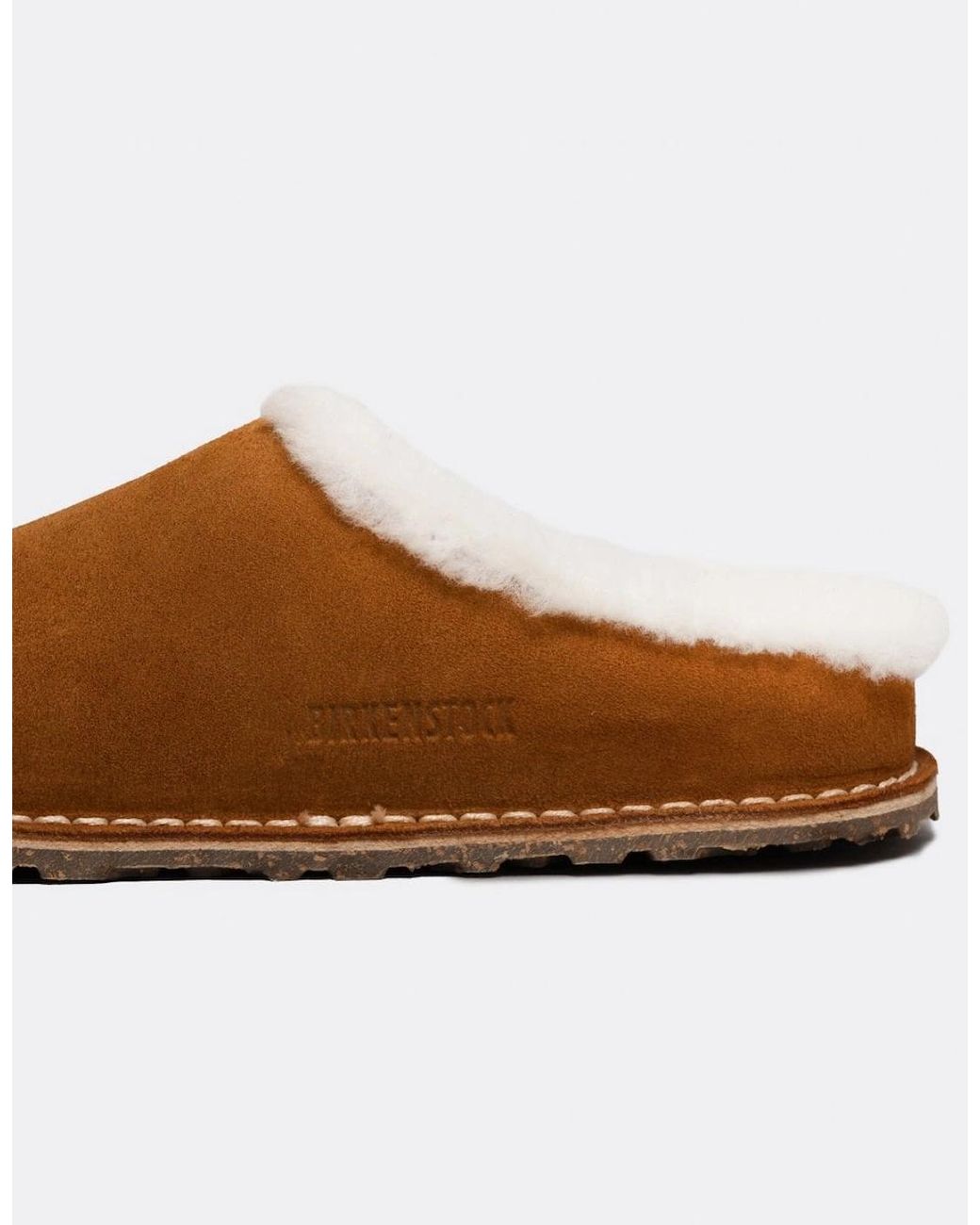 Birkenstock Clogs Brown Birkenstock Zermatt Premium Shearling Suede Clogs
