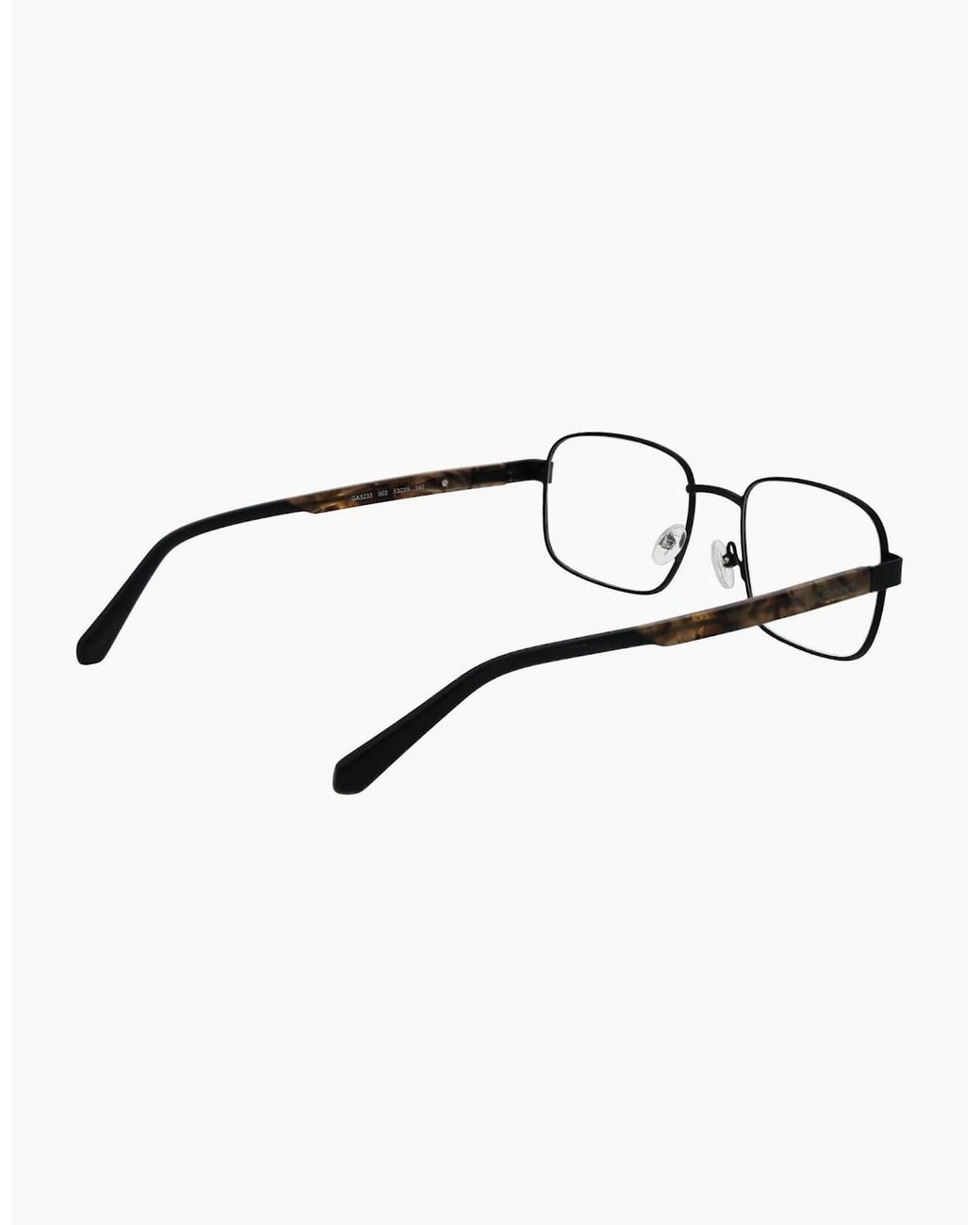 Gant Black Optical Frame Ga3233 002 53 for men