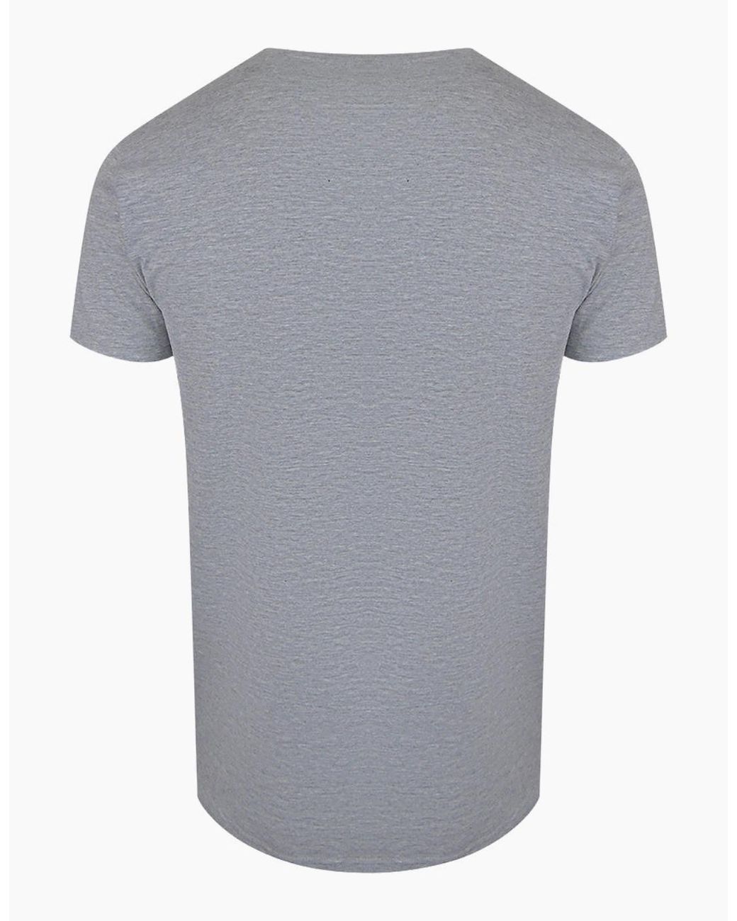 Palm Angels Gray Tonal Classic Logo T-Shirt