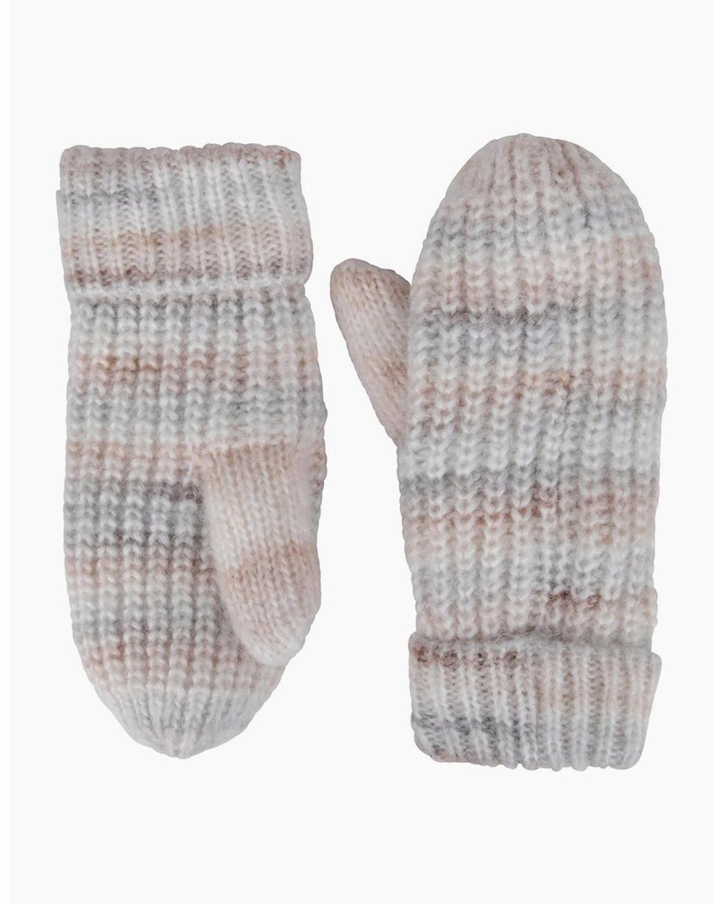 Mountain Warehouse Blue Ladies Isotherm Faux Fur Lined Mittens