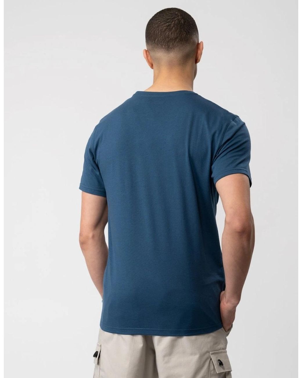 Fjallraven Blue 1960 Logo T-Shirt for men