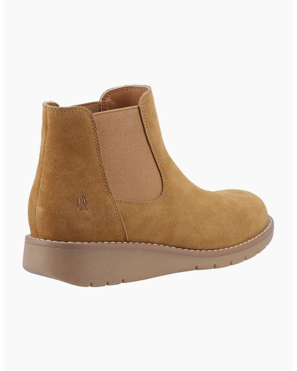 Hush Puppies Brown Leonie Suede Boot Ankle Boots Tan