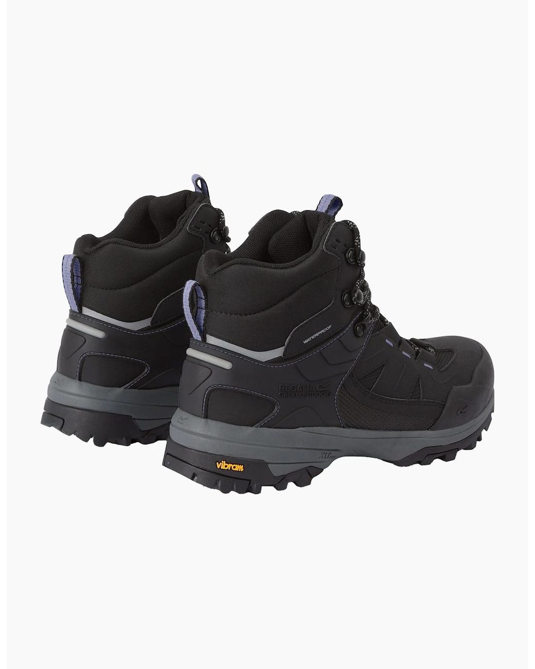 Regatta Black Ladies Regen Walking Boots