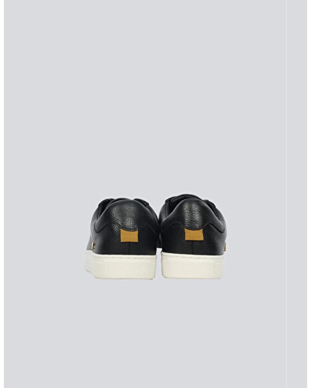 Paul & Shark Multicolor Tumbled Leather Icon Sneakers for men