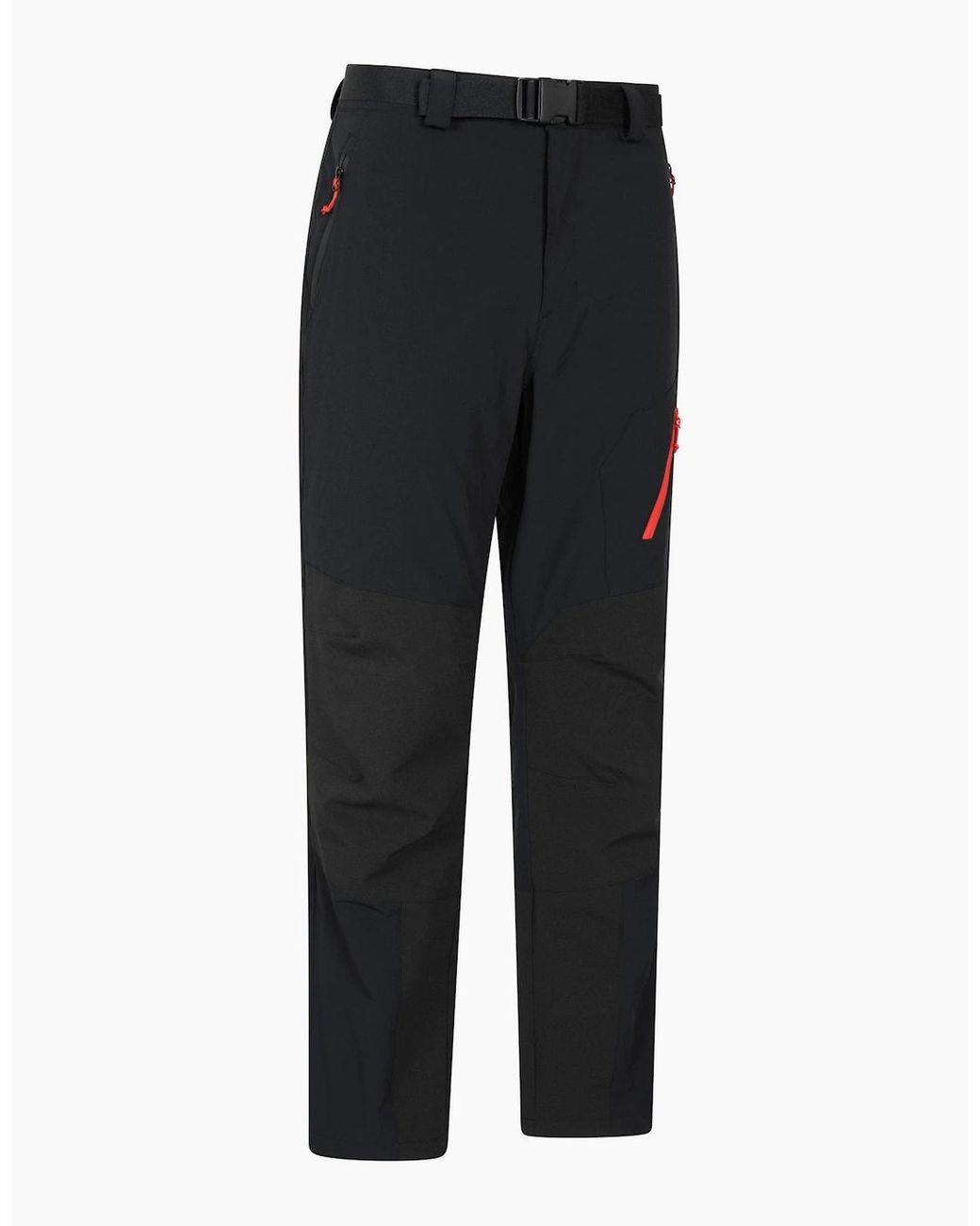 Mountain Warehouse Black Forest Fleece Lined Two Tone Winter Trousers for men