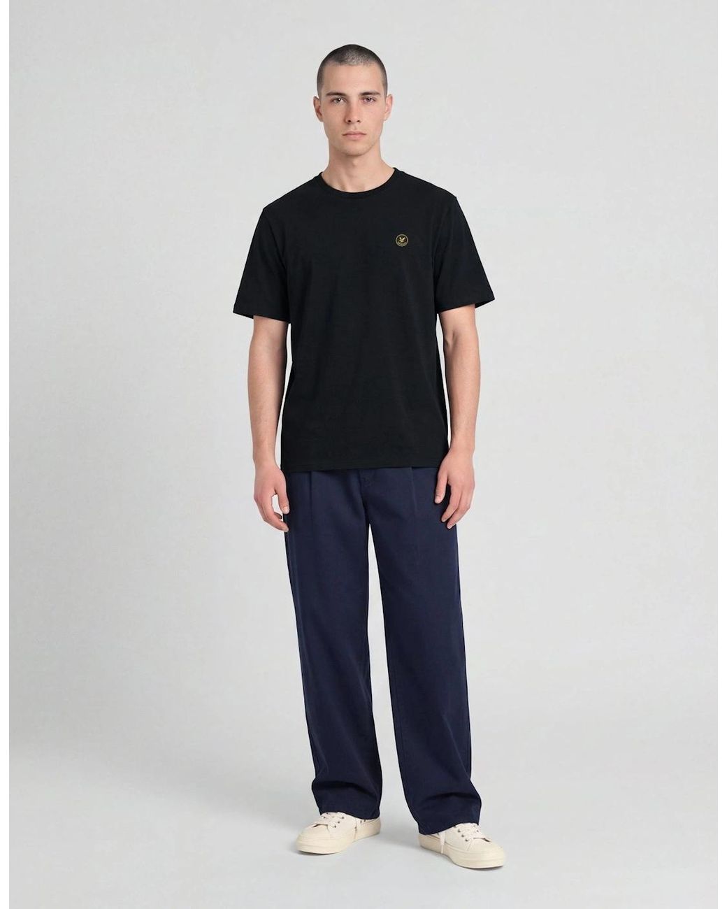 Lyle & Scott Black Archive Cotton T-Shirt for men