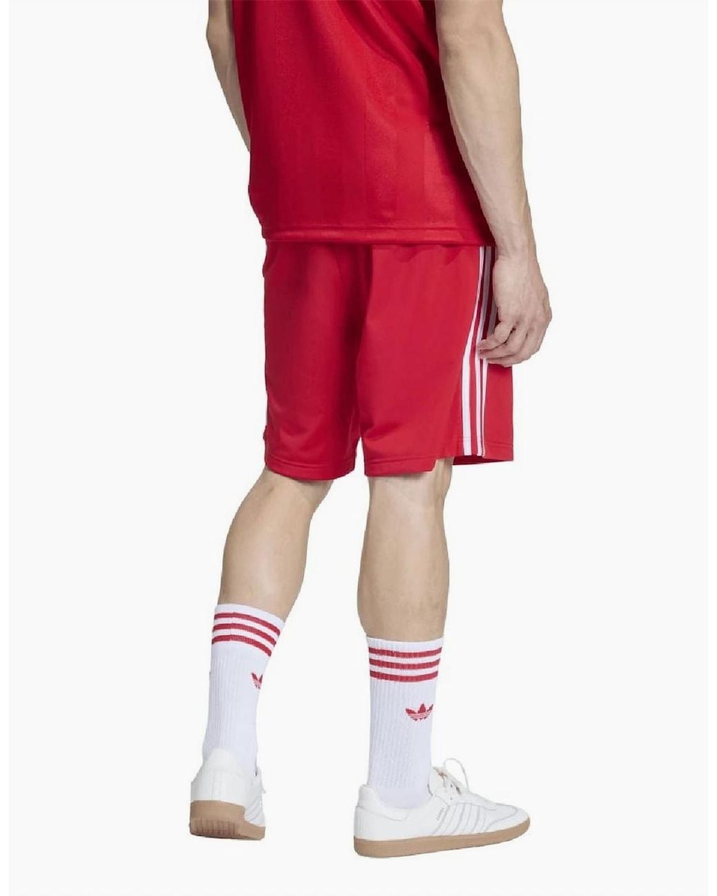 Adidas Originals Red Firebird Shorts for men