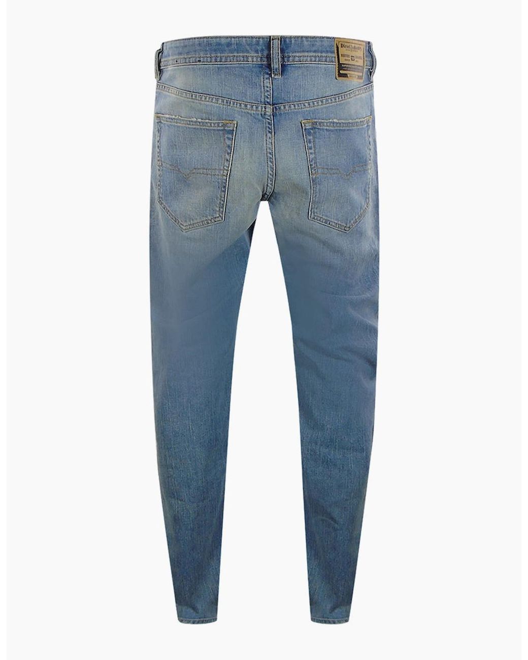 DIESEL Blue Buster-X Light Denim Pants for men