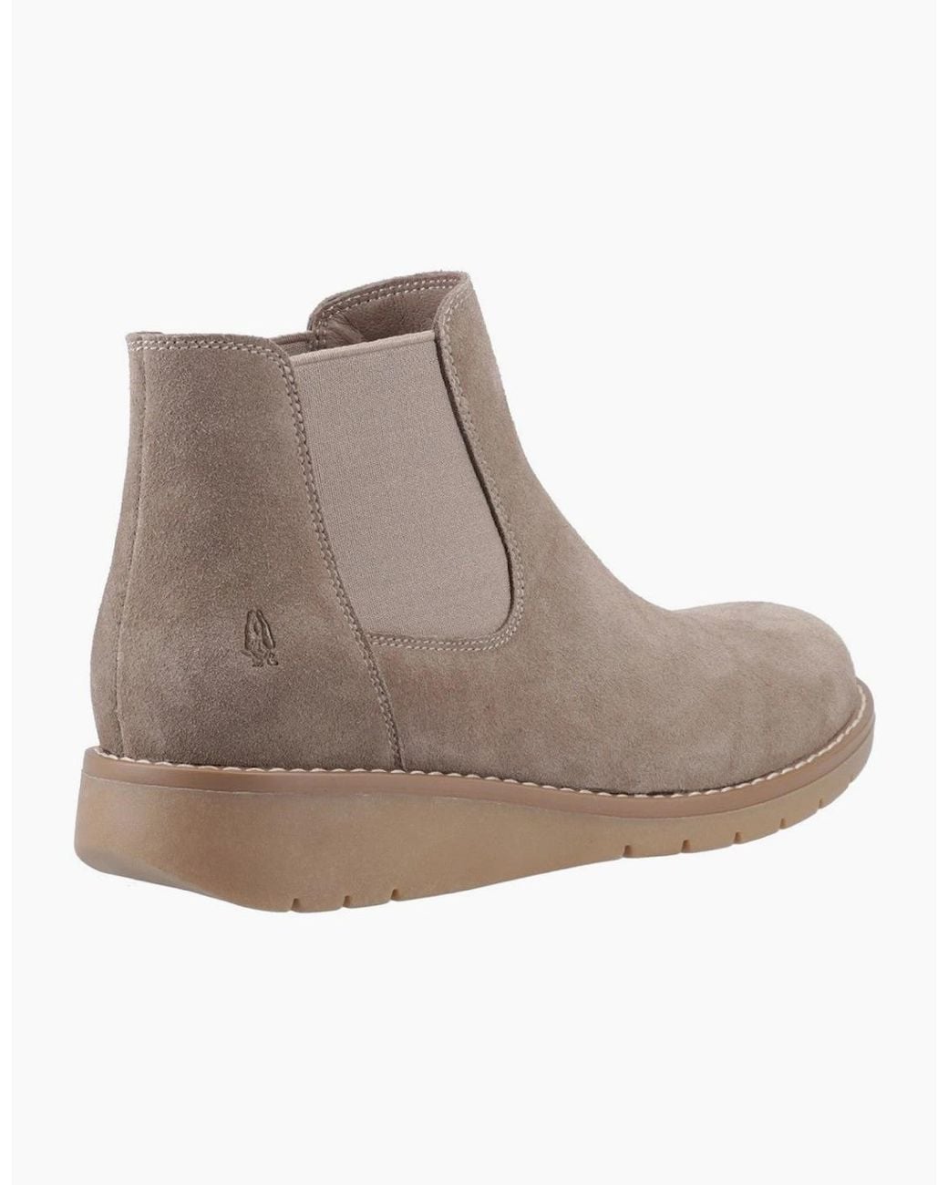 Hush Puppies Brown Leonie Suede Boot Ankle Boots Taupe