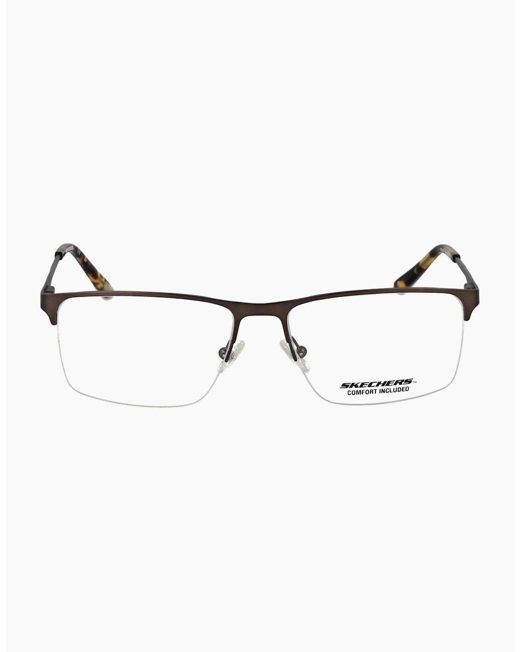 Skechers Metallic Optical Frame Se3351 008 55 for men