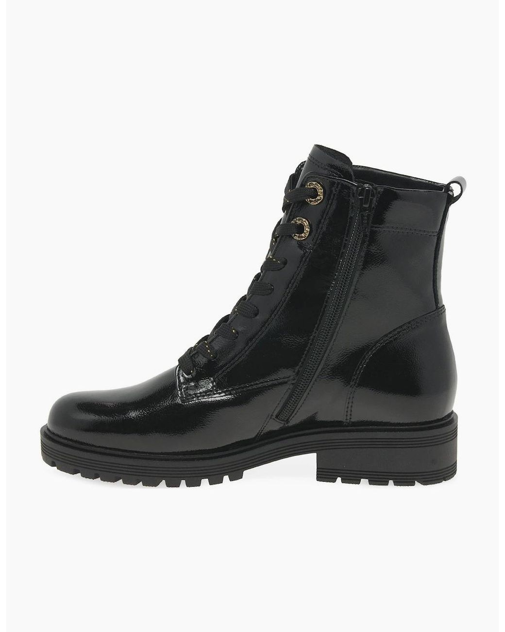 Gabor Black Flamboyant Ankle Boots