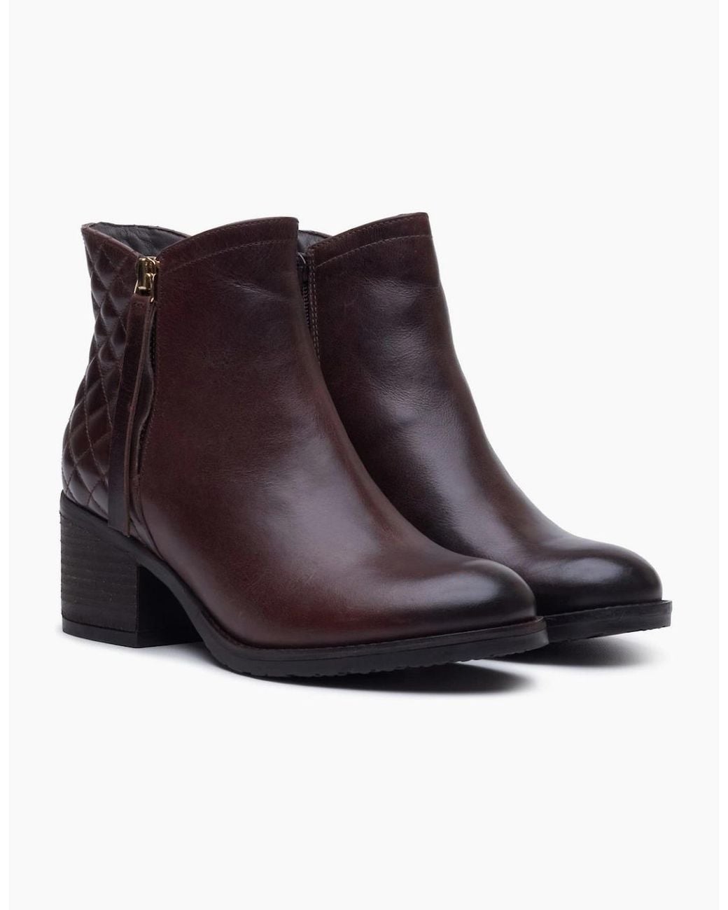 Hush Puppies Purple Halia Ankle Boots