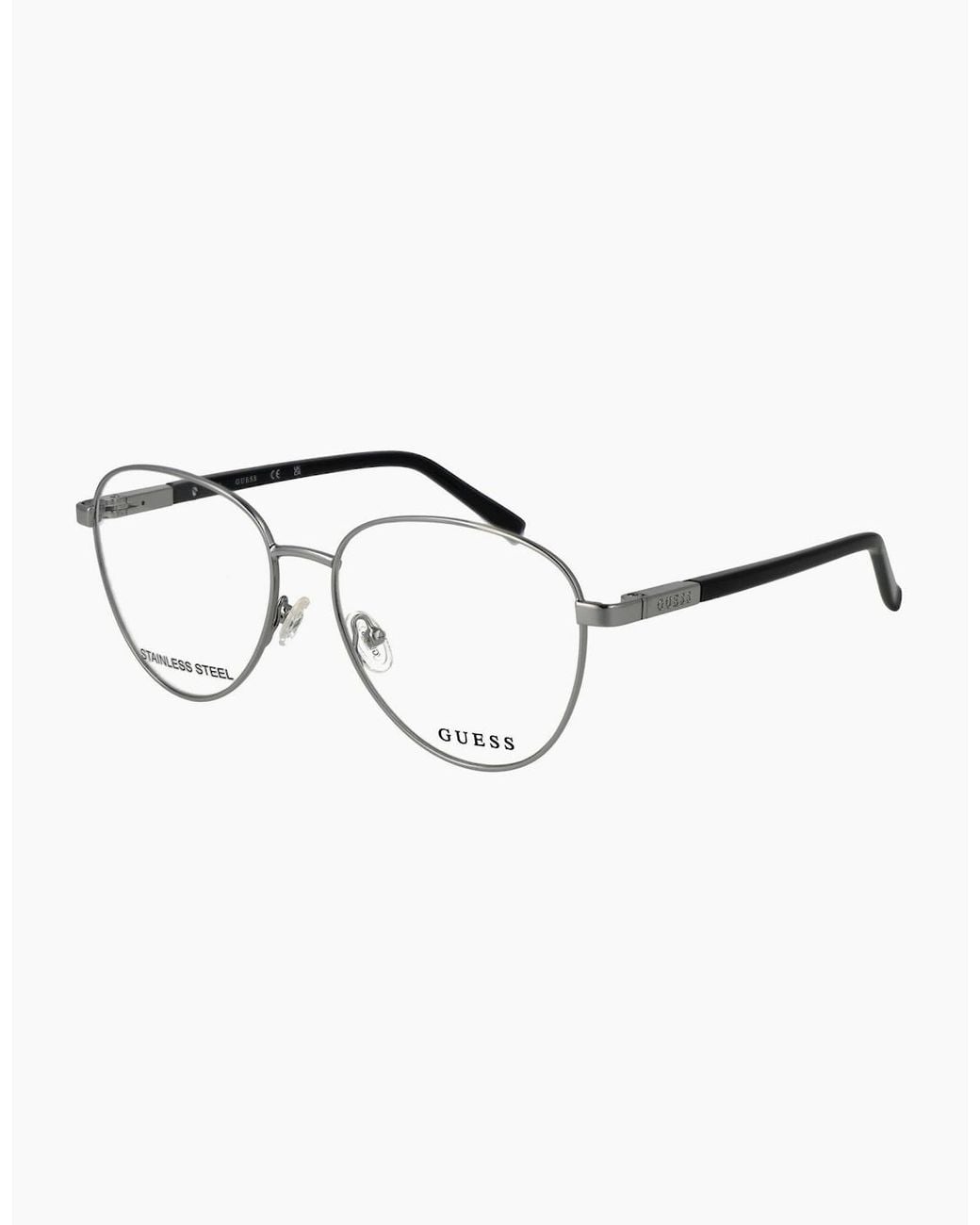 Guess Metallic Optical Frame Gu3037 005 53 for men