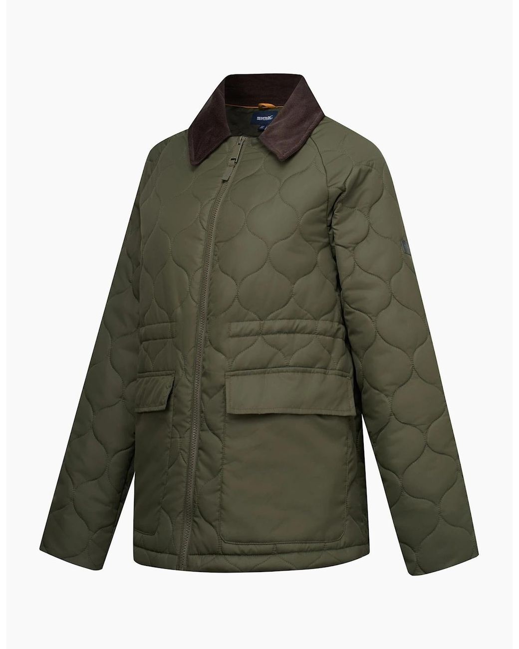 Regatta Green Ladies Amira Quilted Padded Jacket