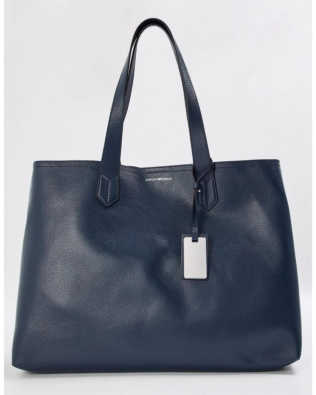 EA7 Blue Tote Bags