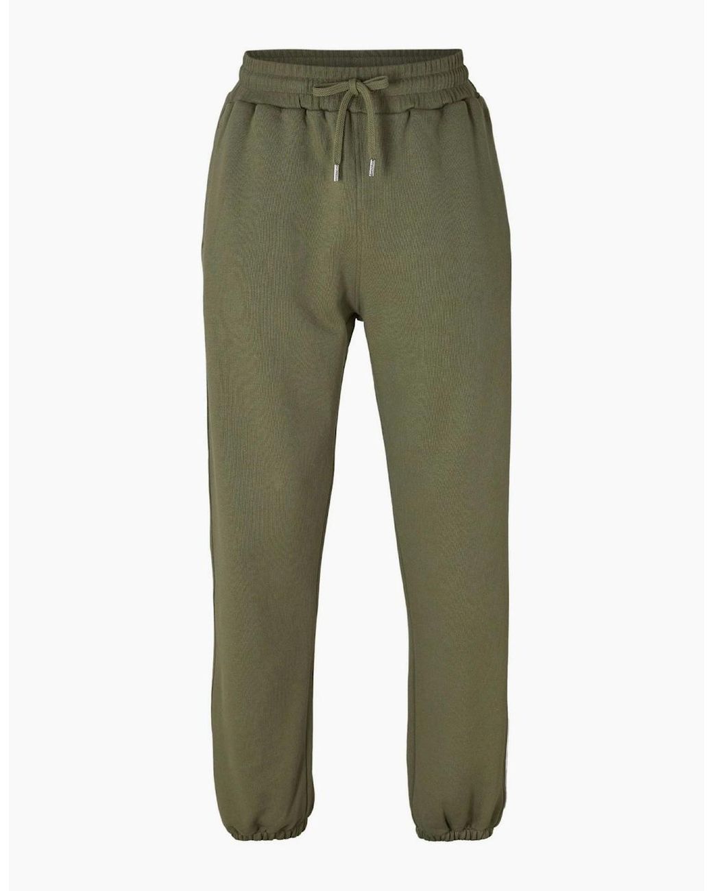 Mallet Green Closed Hem Fleece Joggers for men