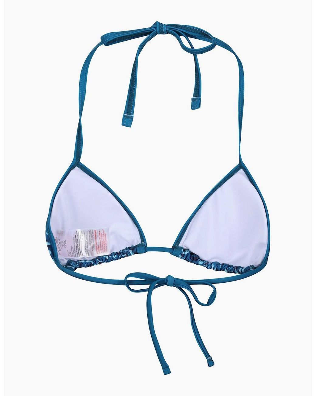 Regatta Blue Ladies Aceana Animal Print Bikini Top