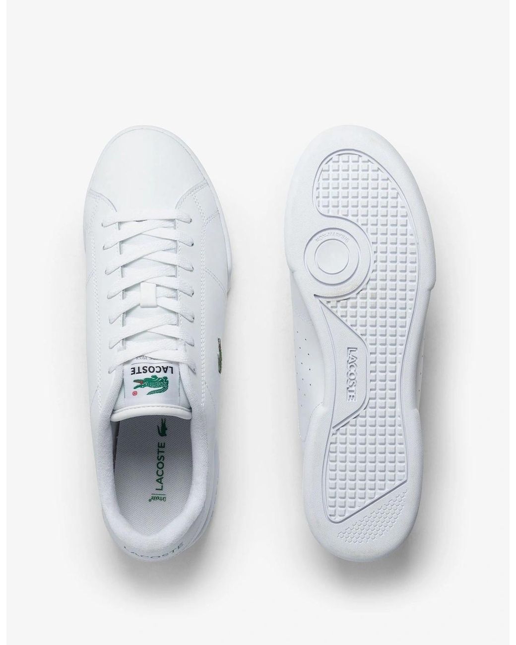 Lacoste White Carnaby Cup Sneakers for men