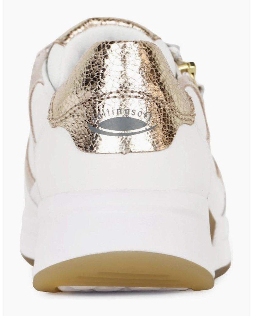 Gabor White Bravo Trainers