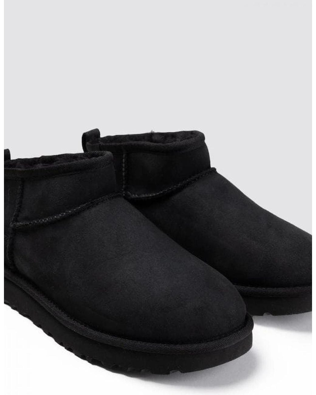 Ugg Black Classic Ultra Mini Boot