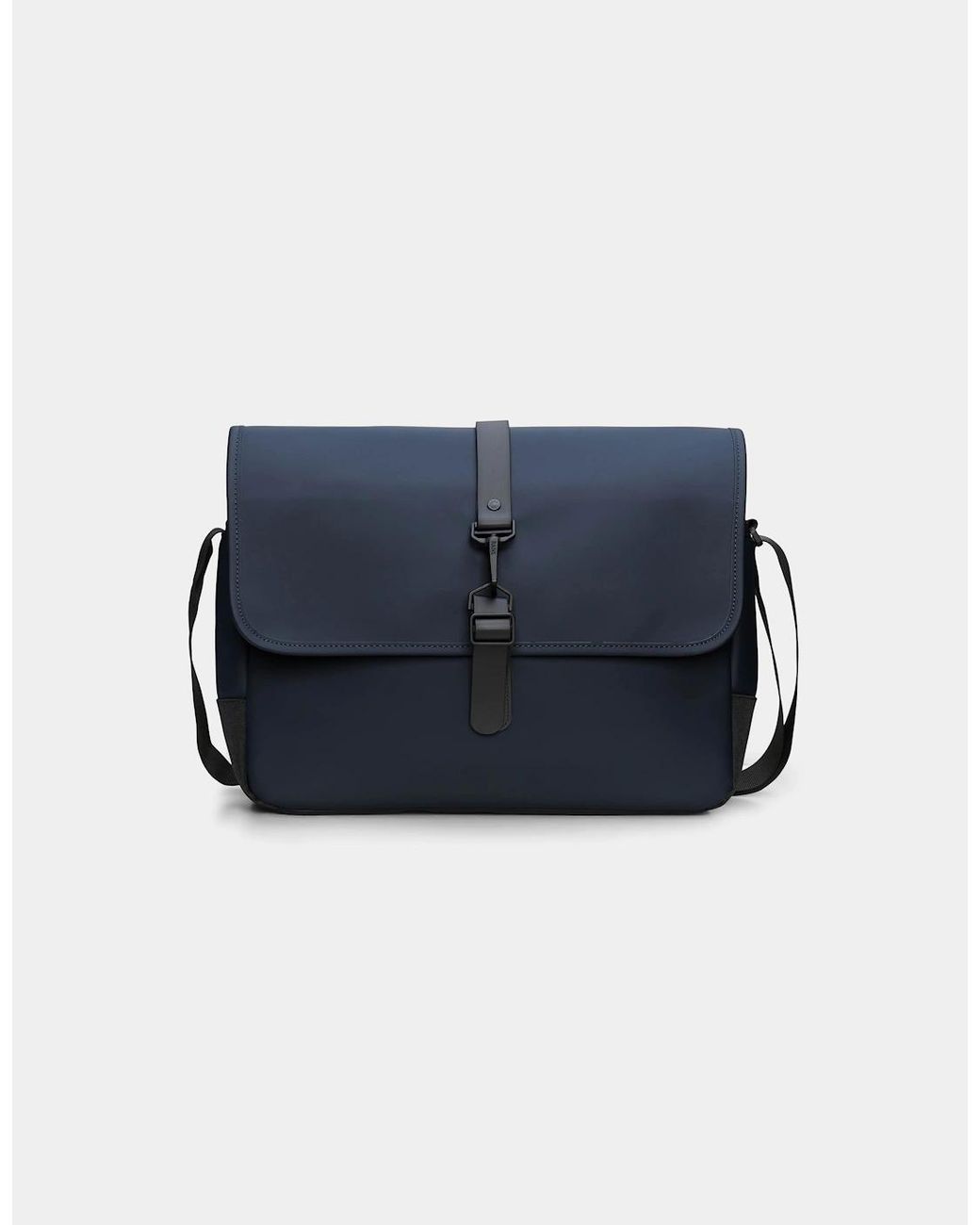 Rains Blue Messenger Bag